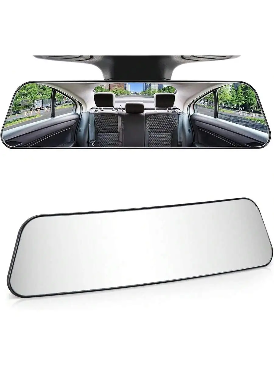 12 Inch Panoramic Clip-On Wide Angle Convex Rear View Mirror For Car SUV Truck Universal Interior Blind Spot Reduction
12 Inch Panoramic Clip-On Wide Angle Convex Rear View Mirror For Car SUV Truck Universal Interior Blind Spot Reduction