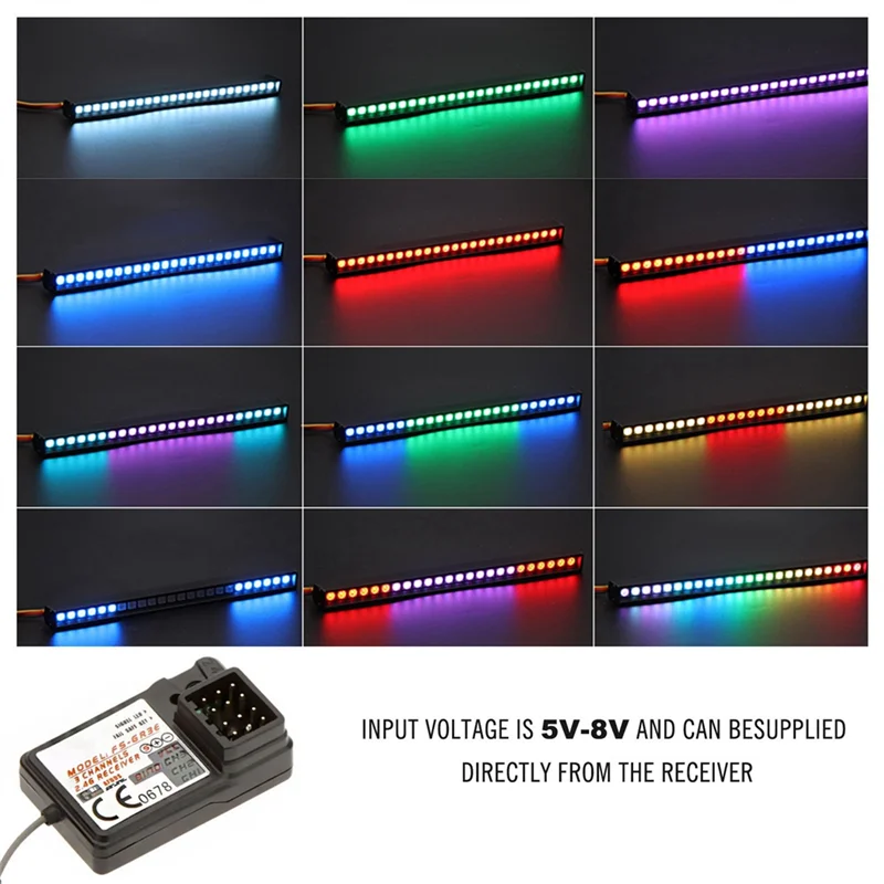 Y14A RC Colorful Lights Modified And Upgraded Accessories For Traxxas Trx-4, Axial SCX10 90046 90047 D90 Gen8 Etc
Y14A RC Colorful Lights Modified And Upgraded Accessories For Traxxas Trx-4, Axial SCX10 90046 90047 D90 Gen8 Etc