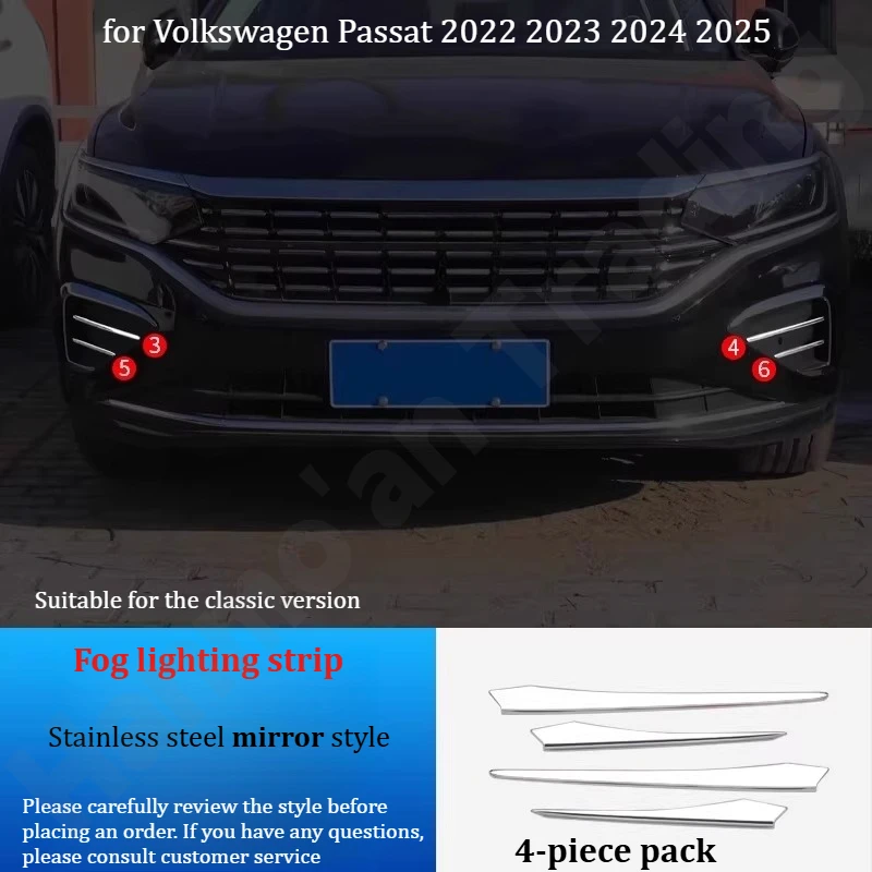 for Volkswagen Passat 2022~2025 Fog lighting frame and bright strip/grille decorative strip/exterior modification accessories
for Volkswagen Passat 2022~2025 Fog lighting frame and bright strip/grille decorative strip/exterior modification accessories