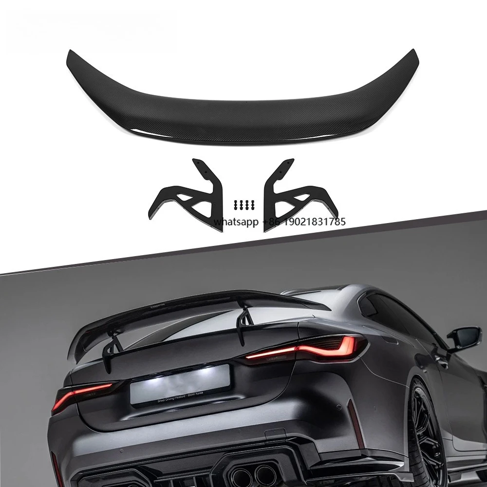 Dry Carbon Fiber AD-A1 Style Rear Spoiler Wing for G80 M3 G82 G83 M4 Aerodynamic Trunk Splitter Lip Rear Swan Neck Wing
Dry Carbon Fiber AD-A1 Style Rear Spoiler Wing for G80 M3 G82 G83 M4 Aerodynamic Trunk Splitter Lip Rear Swan Neck Wing