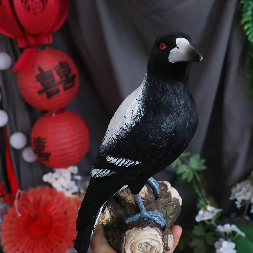 Resin Simulation Magpie Ornament Cute Cartoon Bird Statue Handicraft Waterproof Animal Miniatures Figurine Outdoor
Resin Simulation Magpie Ornament Cute Cartoon Bird Statue Handicraft Waterproof Animal Miniatures Figurine Outdoor