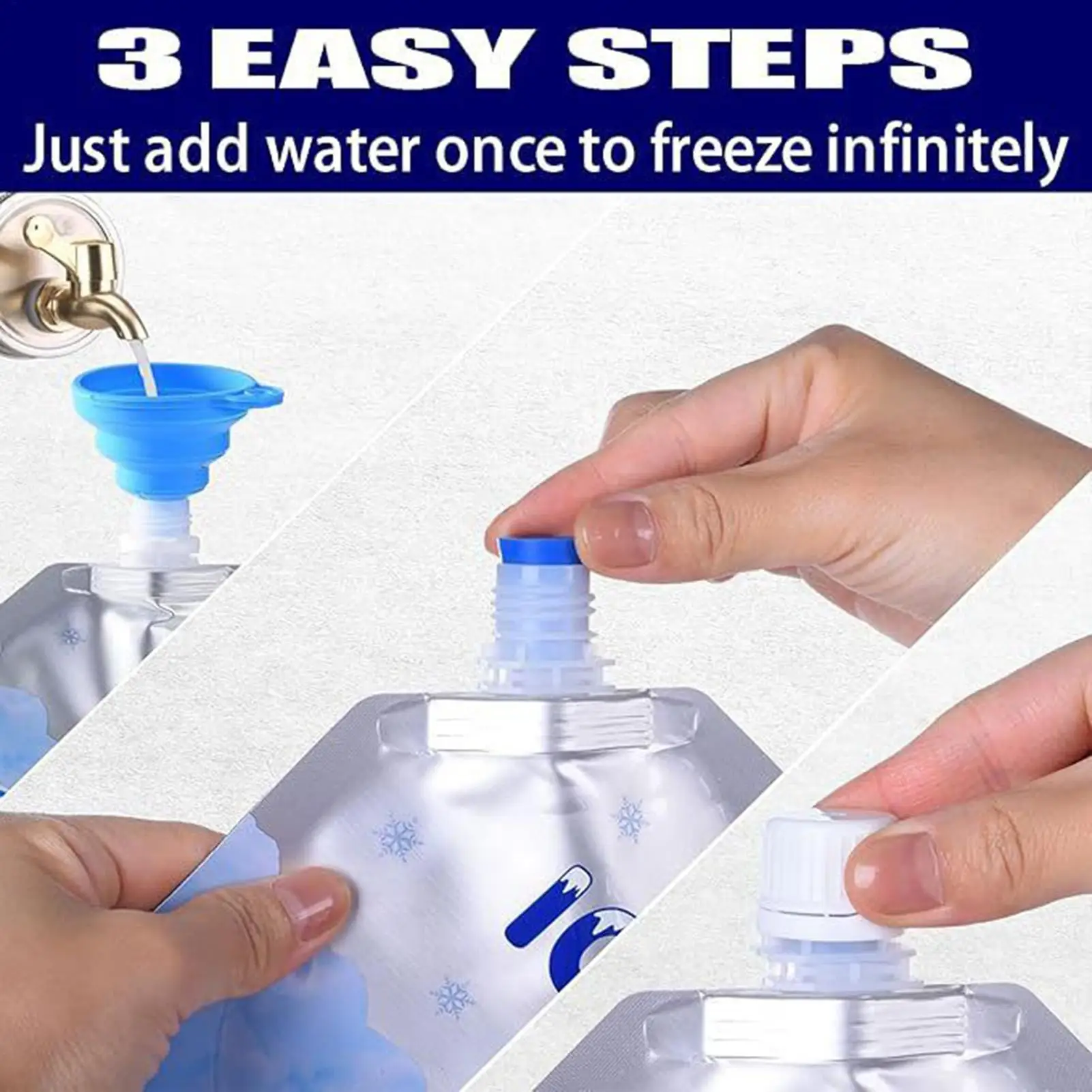 Cooler Ice Packs 4 Pieces Beach Cool Packs Foldable Reusable Long-Lasting Portable Cooling Accessories For Picnic Camping
Cooler Ice Packs 4 Pieces Beach Cool Packs Foldable Reusable Long-Lasting Portable Cooling Accessories For Picnic Camping
