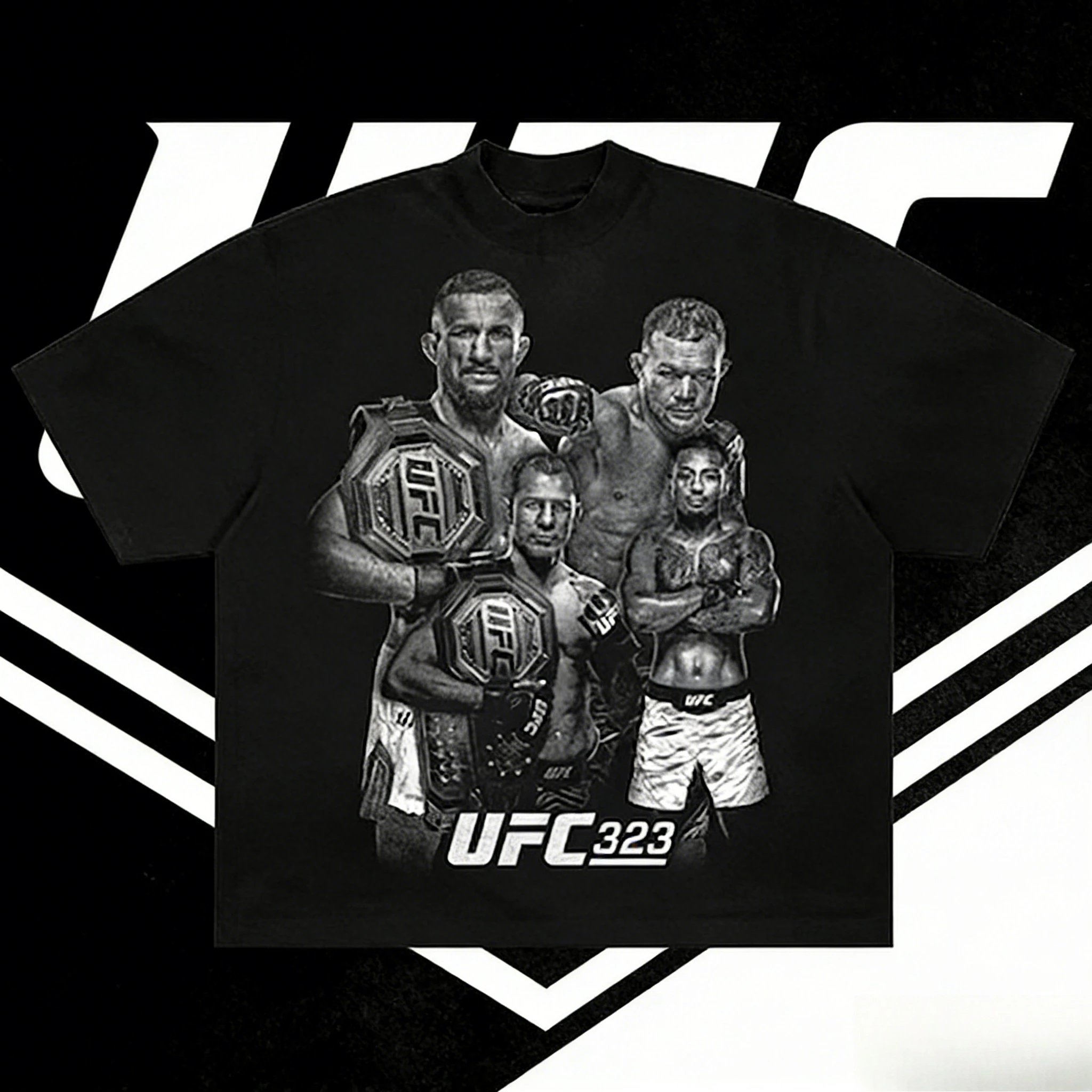 UFC Player Group Portrait Print Theme 2026 Summer Pure Cotton 100% Printed Casual T-shirt Suitable for Both Men and Women
UFC Player Group Portrait Print Theme 2026 Summer Pure Cotton 100% Printed Casual T-shirt Suitable for Both Men and Women