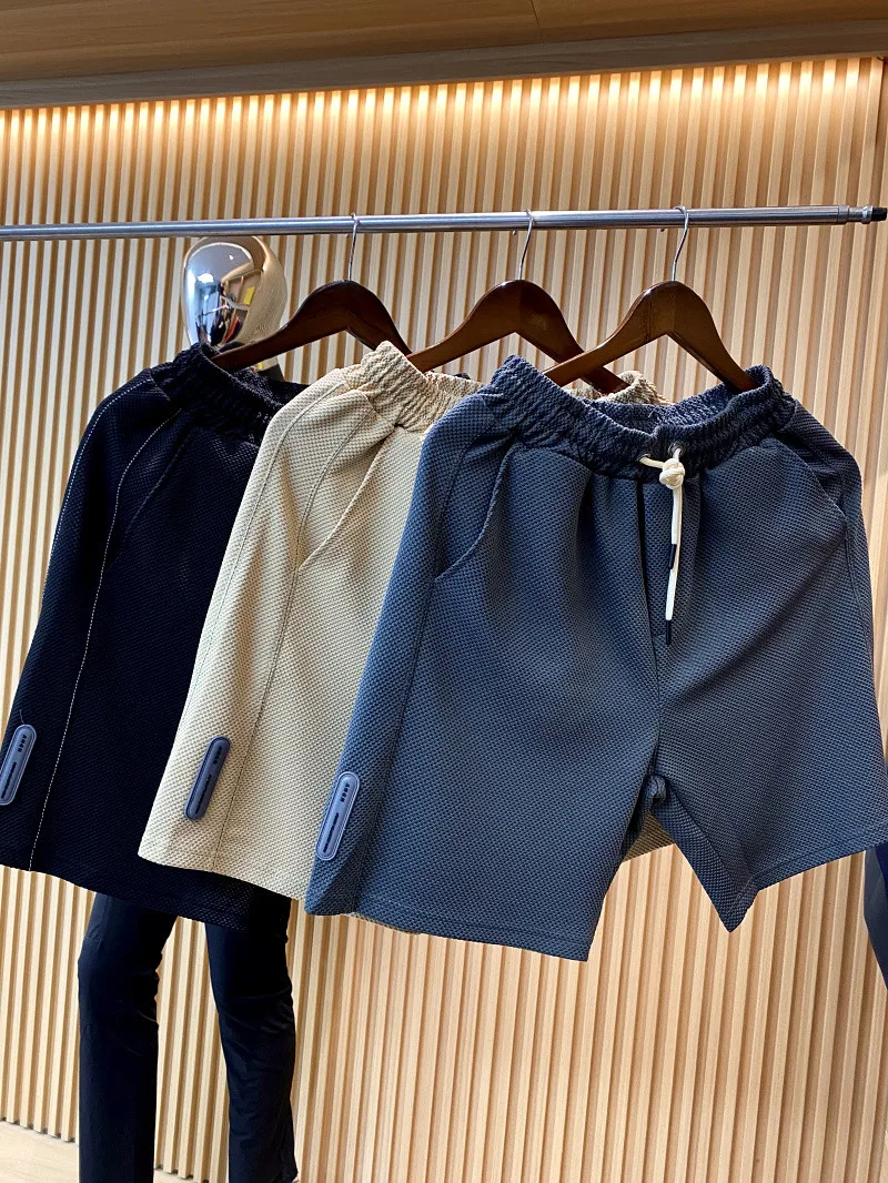 Breathable Men's Summer Spor Casual orts Five-Quarter Length Straight Leg Fit Pine Texture Fabric Loose Fit Sle
Breathable Men's Summer Spor Casual orts Five-Quarter Length Straight Leg Fit Pine Texture Fabric Loose Fit Sle