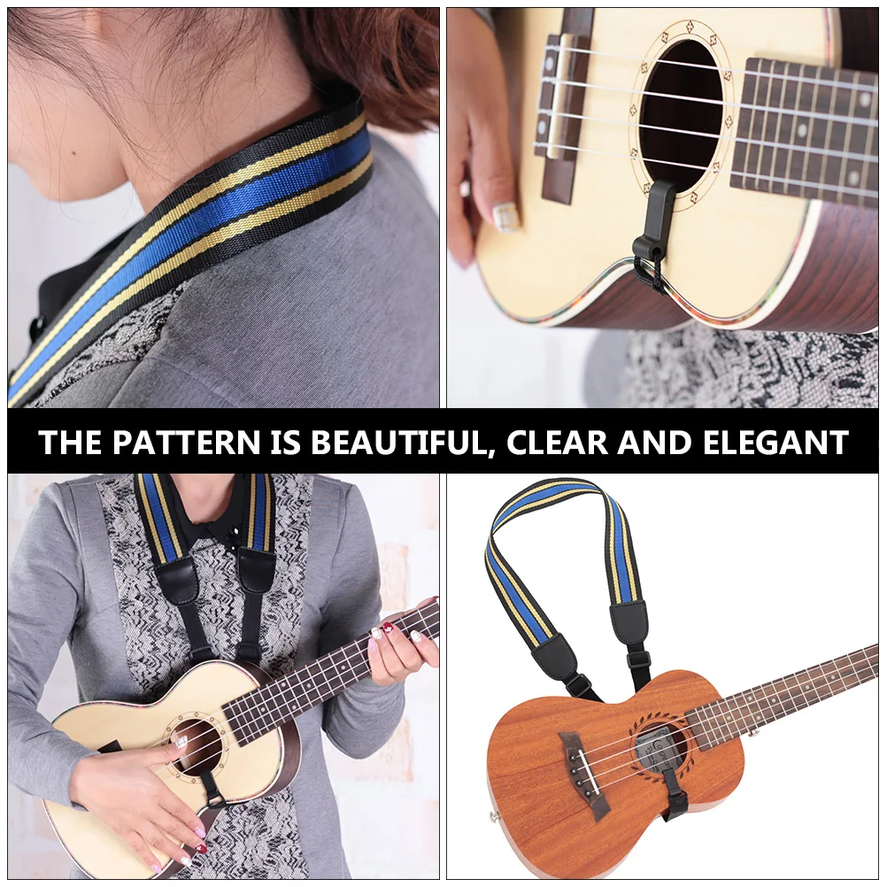 Ukulele Strap Adjustable Nylon Neck Belt for Electric Guitar Stay in Place Comfort Musical Instrument String Parts Accessories
Ukulele Strap Adjustable Nylon Neck Belt for Electric Guitar Stay in Place Comfort Musical Instrument String Parts Accessories