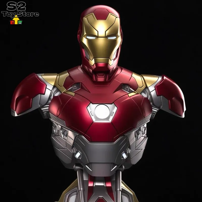 Iron Man MK47 Half Scale Bust Statue Large 1:2 Desktop Centerpiece Screen-Accurate Collectible & Display Model Boy Gift
Iron Man MK47 Half Scale Bust Statue Large 1:2 Desktop Centerpiece Screen-Accurate Collectible & Display Model Boy Gift