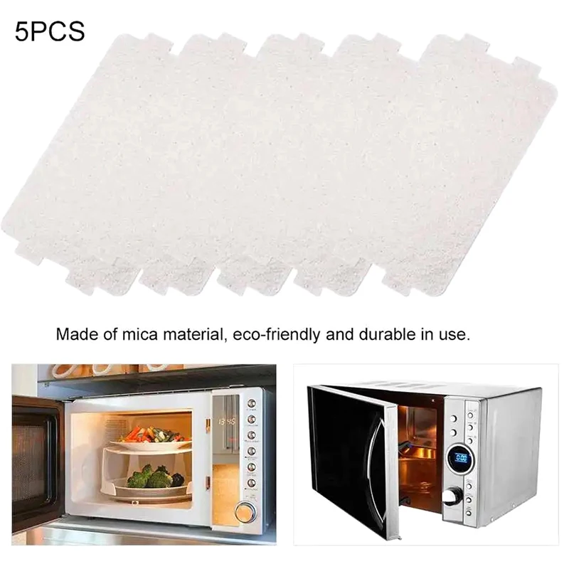 5PCS Mica Plate Sheet For Microwave Oven Replacement Repairing Accessory For Using In Home Appliances Electric Hair-Dryer
5PCS Mica Plate Sheet For Microwave Oven Replacement Repairing Accessory For Using In Home Appliances Electric Hair-Dryer