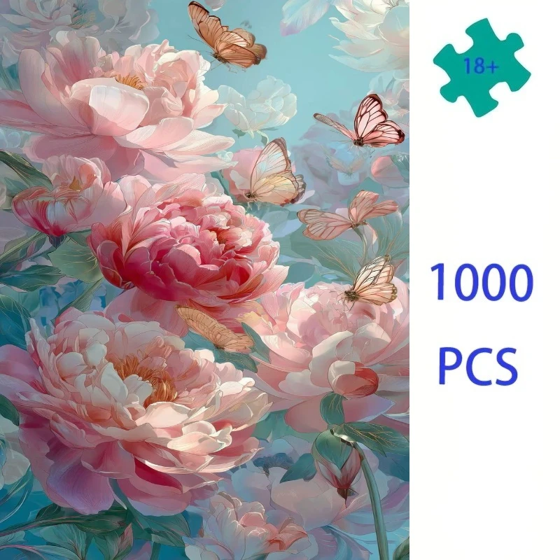Jigsaw Puzzle Elegant Peony Garden Decor Adults Puzzle Games Family Fun Floor Puzzles Educational Toys for Kids
Jigsaw Puzzle Elegant Peony Garden Decor Adults Puzzle Games Family Fun Floor Puzzles Educational Toys for Kids 