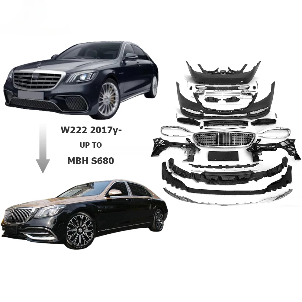 Body Kits For S-Class W222 2017-2020 Year Upgrade To May Style Car Bumpers Car Accessories Auto Tuning Parts
Body Kits For S-Class W222 2017-2020 Year Upgrade To May Style Car Bumpers Car Accessories Auto Tuning Parts