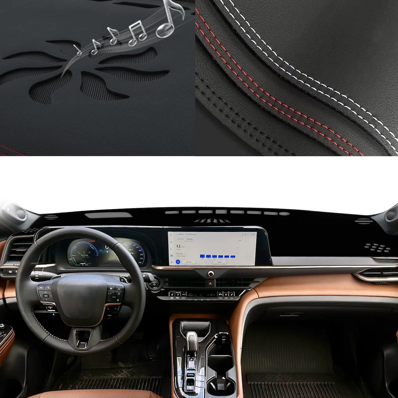 for Toyota Crown 2022-2025 Platinum S235 Special Customized Dashboard Cover Anti‑Glare Sunshade Pad Dash Mat Interior
for Toyota Crown 2022-2025 Platinum S235 Special Customized Dashboard Cover Anti‑Glare Sunshade Pad Dash Mat Interior