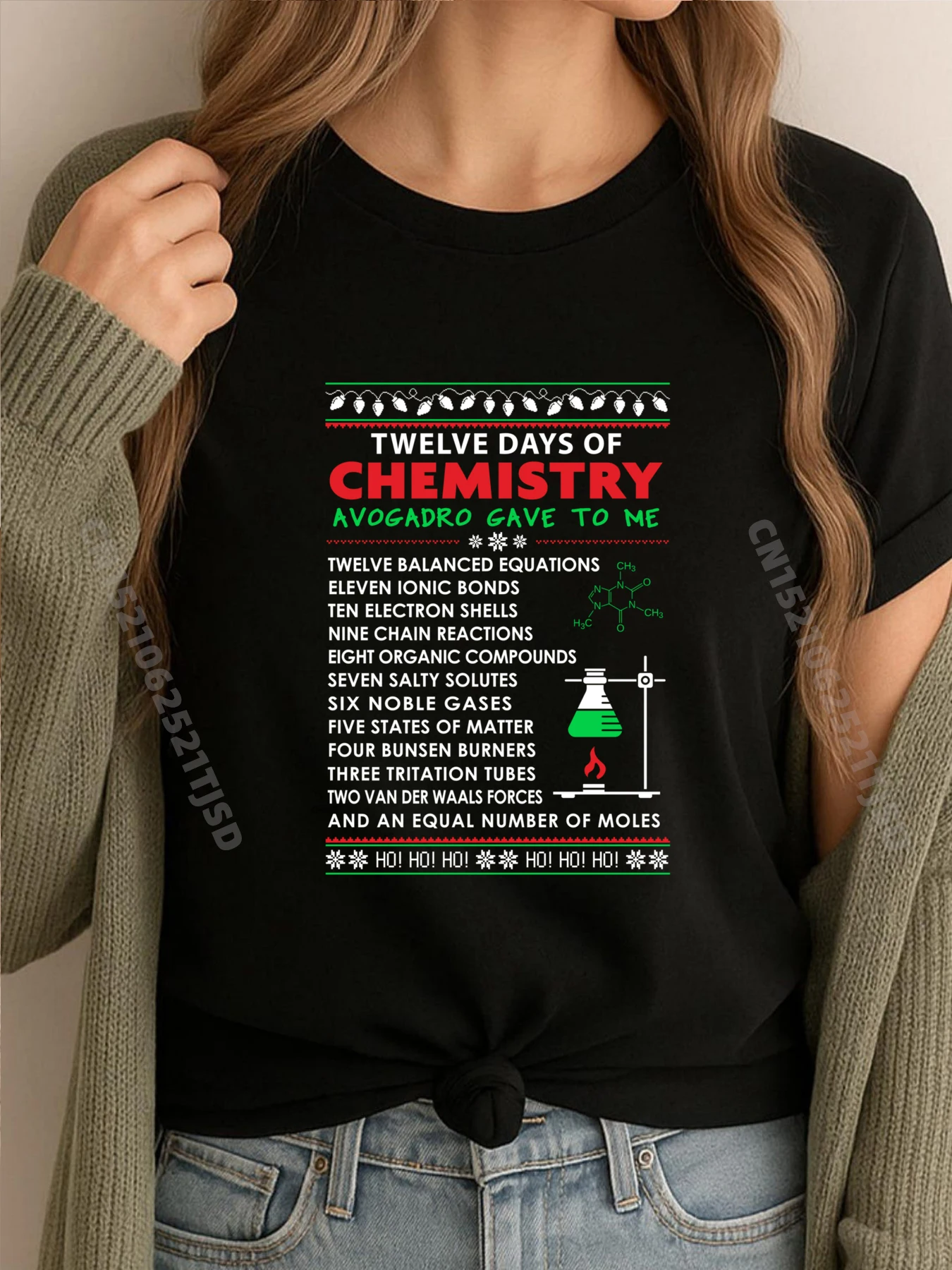 12 дней химии, учитель химии, рождественская мужская одежда, 2025 г., мужская белая футболка, женская
12 дней химии, учитель химии, рождественская мужская одежда, 2025 г., мужская белая футболка, женская