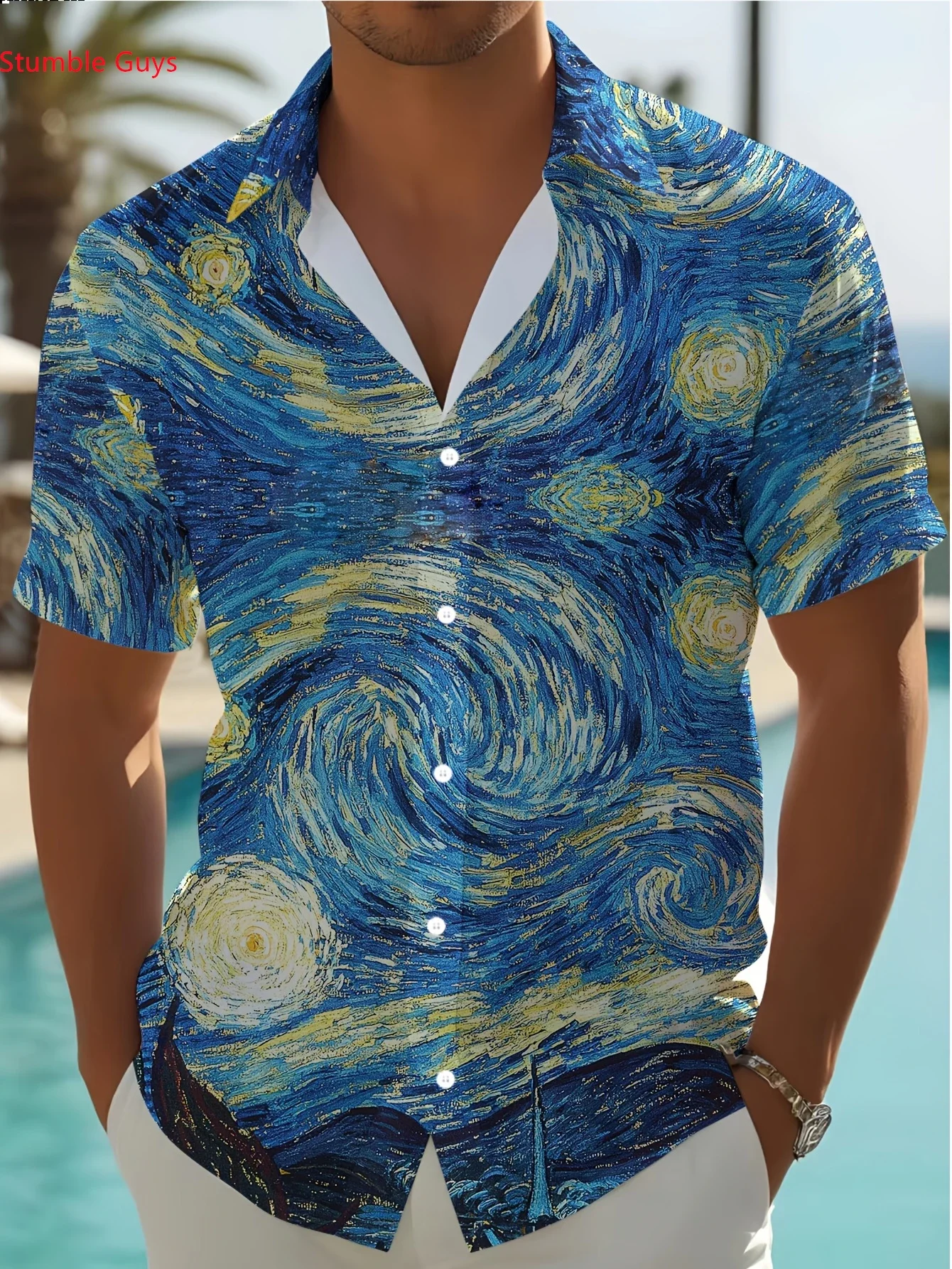 Men's Fashion Floral Beach Shirt SummerMan Women Short Sleeve Hawaiian Casual Print Lightweight Party Outfit Tops
Men's Fashion Floral Beach Shirt SummerMan Women Short Sleeve Hawaiian Casual Print Lightweight Party Outfit Tops