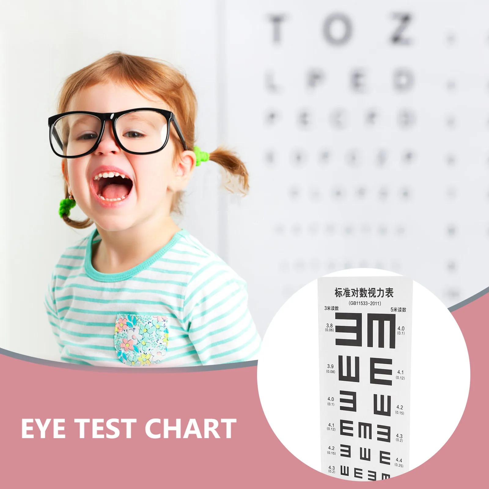 75x25cm PVC Eye Chart Waterproof Non-Reflective Clear Visual Acuity Test Chart for Home School Clinic E Standard Reading 3.8m 5M
75x25cm PVC Eye Chart Waterproof Non-Reflective Clear Visual Acuity Test Chart for Home School Clinic E Standard Reading 3.8m 5M