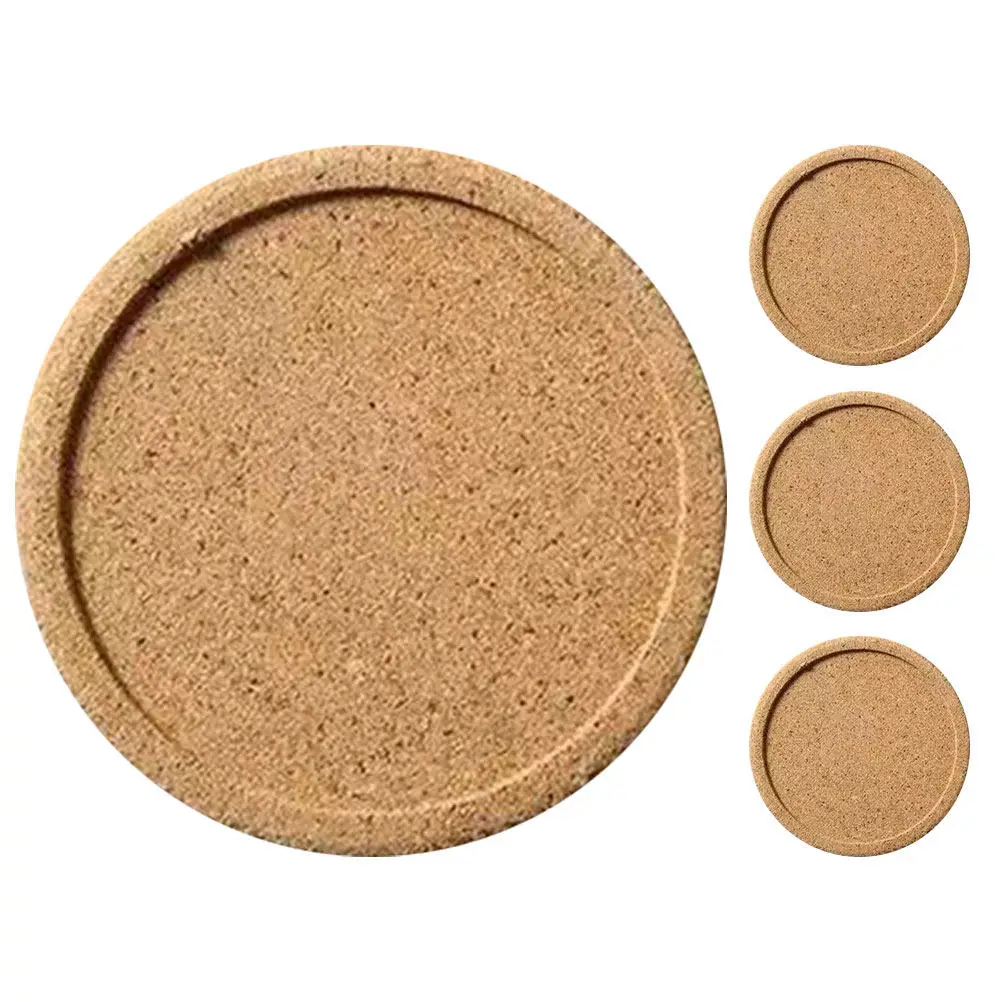 4Pcs Natural Cork Heat Resistant Drink Coasters 10Cm Diameter Non Slip Round Cork Mat for Hot Cold Beverages Coffee Cups
4Pcs Natural Cork Heat Resistant Drink Coasters 10Cm Diameter Non Slip Round Cork Mat for Hot Cold Beverages Coffee Cups