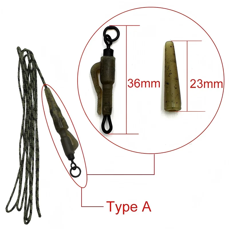 2pcs/lot Ronnie Rig Helicopter Rig 1m Tangle Free Leader Line Professional Carp Rig for Carp Angling
2pcs/lot Ronnie Rig Helicopter Rig 1m Tangle Free Leader Line Professional Carp Rig for Carp Angling