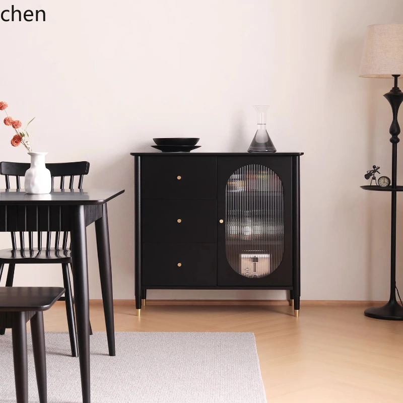 ZML side cabinet, medieval style solid wood tea cabinet, simple modern wall locker, retro home
ZML side cabinet, medieval style solid wood tea cabinet, simple modern wall locker, retro home
