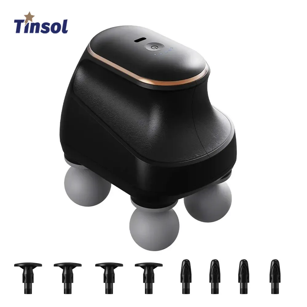 TINSOL мини-портативный пистолет для фасции, массажный пистолет для мышц, четыре головки, высокочастотный фитнес-массажер для расслабления мышц, шейного отдела позвоночника
TINSOL мини-портативный пистолет для фасции, массажный пистолет для мышц, четыре головки, высокочастотный фитнес-массажер для расслабления мышц, шейного отдела позвоночника