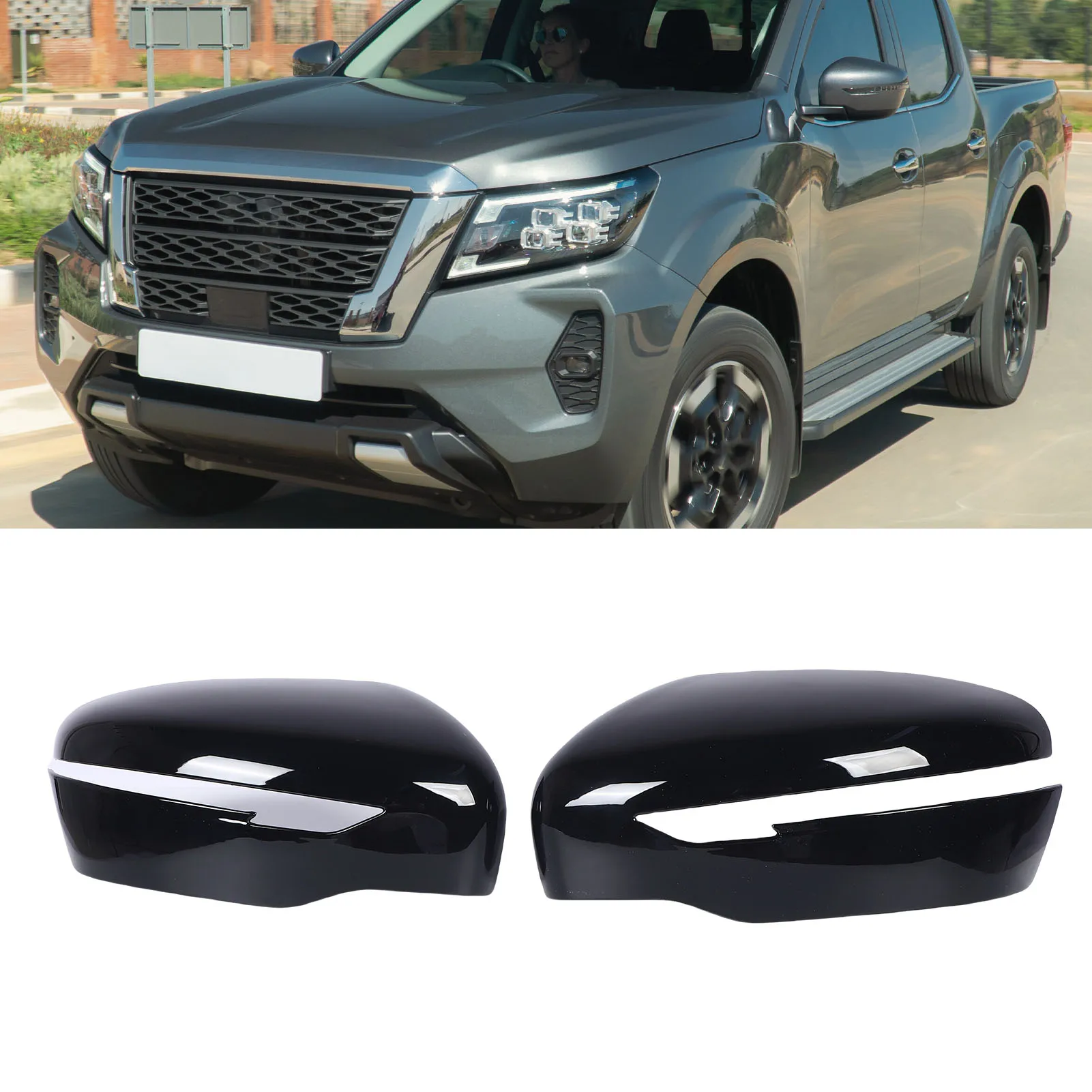 1 Pair Side Wing Mirror Cap Cover Weather Proof Protective Exterior Rear View Mirror Housing Replacement for Navara D23 2016-up
1 Pair Side Wing Mirror Cap Cover Weather Proof Protective Exterior Rear View Mirror Housing Replacement for Navara D23 2016-up