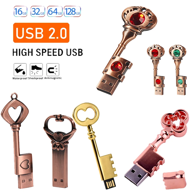 Флэш-накопитель USB 2.0 с медным сердечком, 128 ГБ, 32 ГБ, 16 ГБ, 64 ГБ, флэш-накопитель с металлическим замком, устройство памяти CLE USB Memory Stick
Флэш-накопитель USB 2.0 с медным сердечком, 128 ГБ, 32 ГБ, 16 ГБ, 64 ГБ, флэш-накопитель с металлическим замком, устройство памяти CLE USB Memory Stick