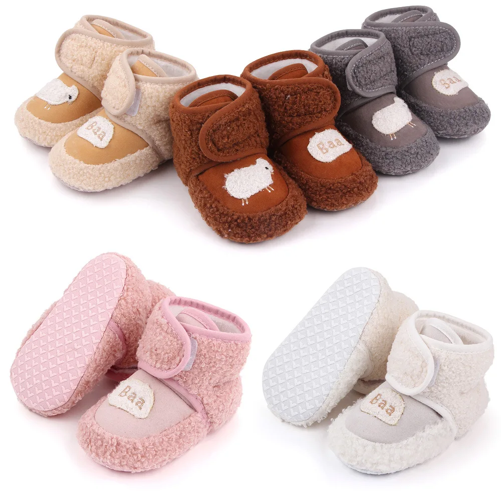 Winter Cute Baby Girl Boy Little Lamb Baby Cotton Boots Protect Soft Sole Comfortable Infant Walking Shoes First Walkers D2549
Winter Cute Baby Girl Boy Little Lamb Baby Cotton Boots Protect Soft Sole Comfortable Infant Walking Shoes First Walkers D2549