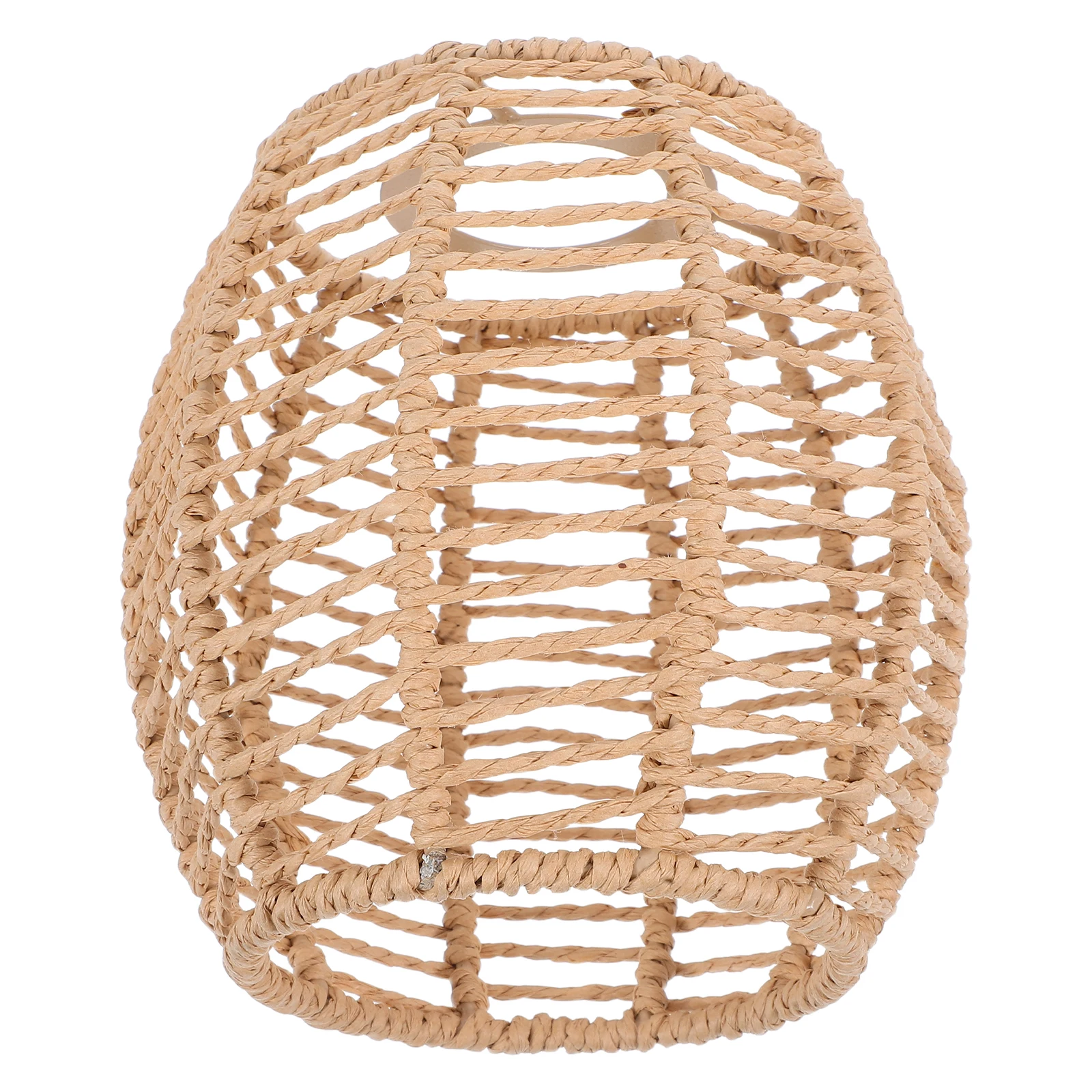 Vintage Woven Lamp Shade For E27 Bulb Base Handwoven Paper Rope Soft Distribution Durable Wear-Resistant Material Ideal For
Vintage Woven Lamp Shade For E27 Bulb Base Handwoven Paper Rope Soft Distribution Durable Wear-Resistant Material Ideal For