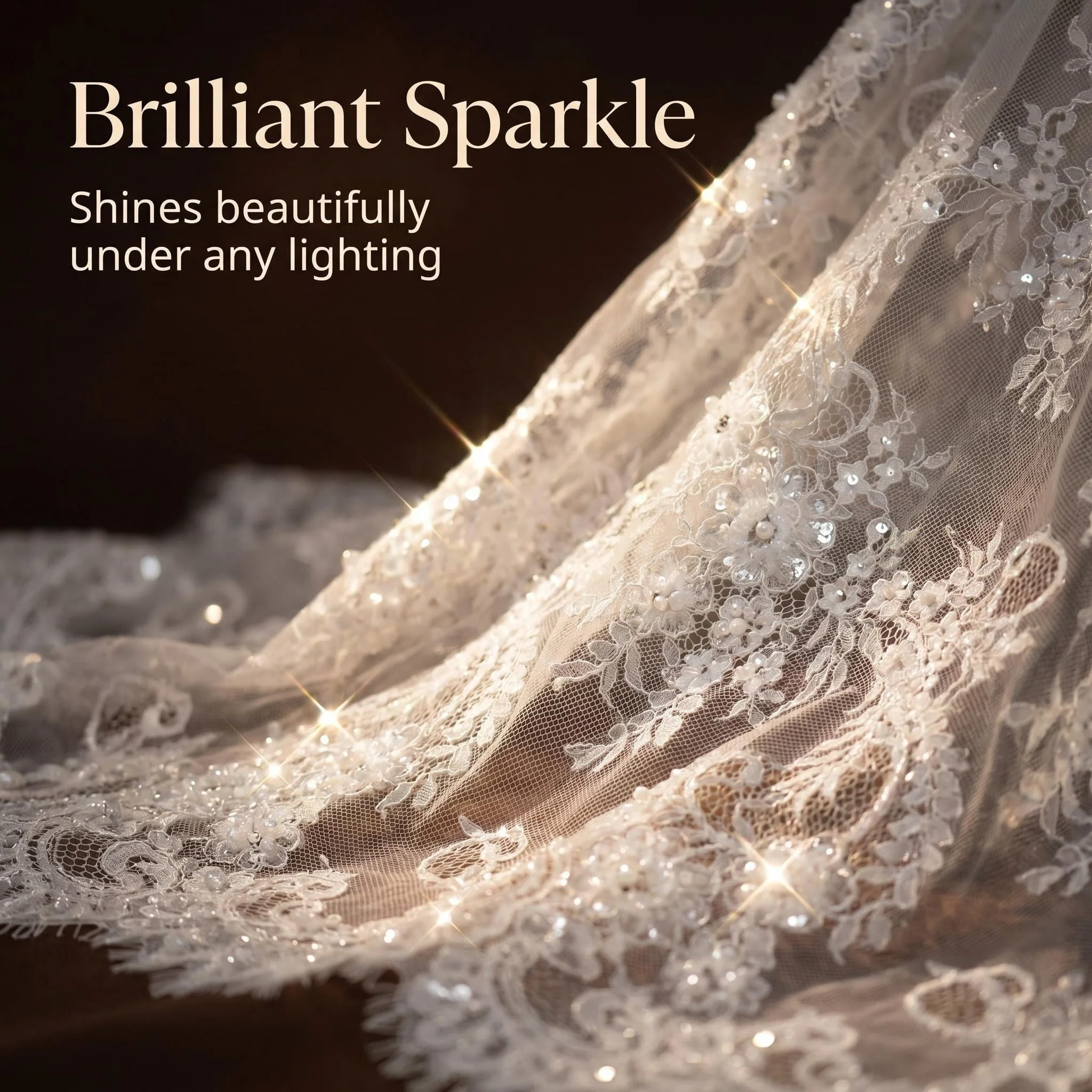 3Meters,Transparent Sequin and Pearls Embroidered Fabric New. French Cord Lace Fabrics for Wedding Dress Bridal
3Meters,Transparent Sequin and Pearls Embroidered Fabric New. French Cord Lace Fabrics for Wedding Dress Bridal