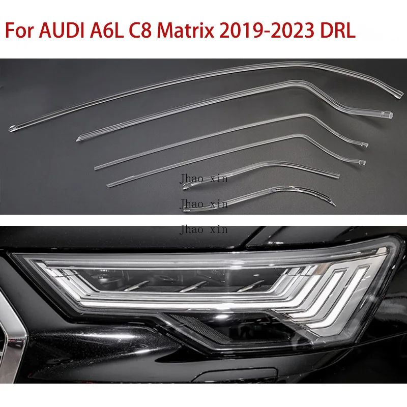 White Light Suitable For Audi A6 C8 Matrix Car Headlights DRL Light Guide Strip 2019-2023 Front Headlights Angel Eye Guide Strip
White Light Suitable For Audi A6 C8 Matrix Car Headlights DRL Light Guide Strip 2019-2023 Front Headlights Angel Eye Guide Strip