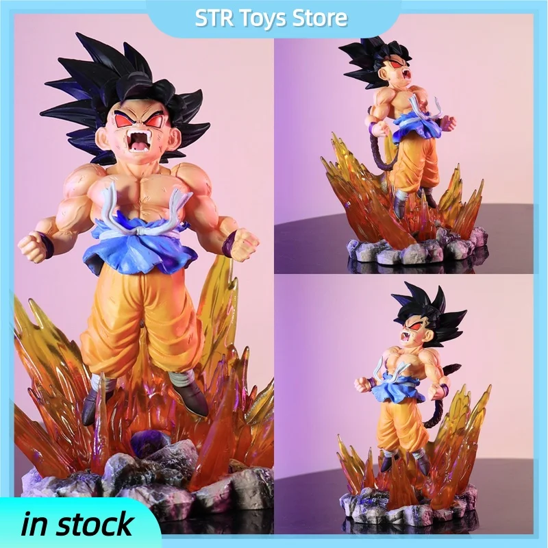 Фигурка Dragon Ball Z из ПВХ-18 см Rage Shk Son Goku, статуя, Коллекционная модель, игрушка в подарок для фанатов и детей
Фигурка Dragon Ball Z из ПВХ-18 см Rage Shk Son Goku, статуя, Коллекционная модель, игрушка в подарок для фанатов и детей
