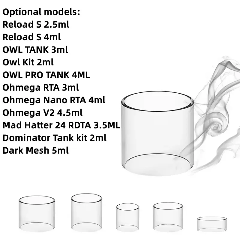 YUHETEC Centrifugal Tube for ADVKEN OWL TANK Owl Kit Ohmega RTA Ohmega V2 Mad Hatter 24 RDTA Dominator Tank Kit
YUHETEC Centrifugal Tube for ADVKEN OWL TANK Owl Kit Ohmega RTA Ohmega V2 Mad Hatter 24 RDTA Dominator Tank Kit