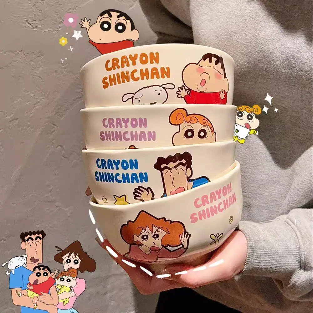 4.5 Inches Kawaii Crayon Shin Chan Rice Bowl Thickened Anti Scald Household Ceramic Bowl Cute Cartoon Rice Bowl Girl's Gift Toys
4.5 Inches Kawaii Crayon Shin Chan Rice Bowl Thickened Anti Scald Household Ceramic Bowl Cute Cartoon Rice Bowl Girl's Gift Toys