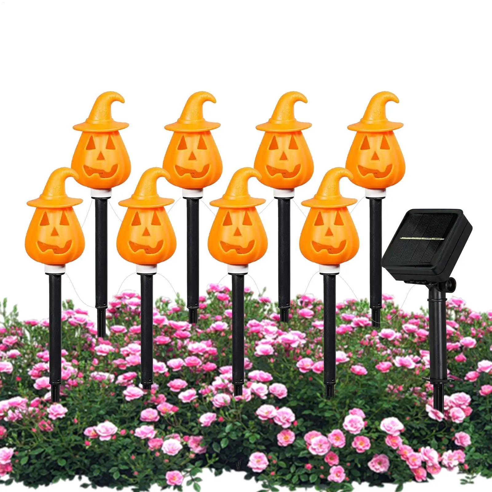 Halloween Pumpkin Stake Lights Halloween Solar Pumpkin Ground Stake Light Orange Garden Decorations Pathway Ground Insert
Halloween Pumpkin Stake Lights Halloween Solar Pumpkin Ground Stake Light Orange Garden Decorations Pathway Ground Insert