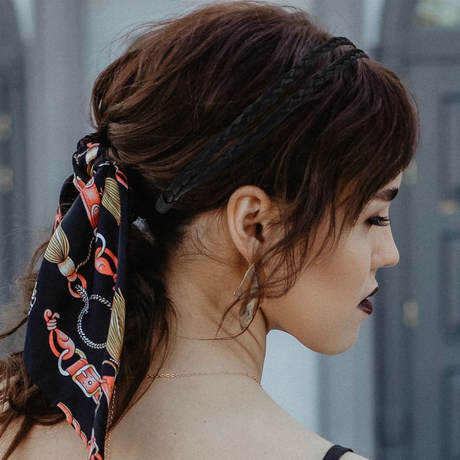 8pcs Elastic Accessories Black DeepBrown Hair Headband Braid Hair Braid Fixing Daily Washing Bathing
8pcs Elastic Accessories Black DeepBrown Hair Headband Braid Hair Braid Fixing Daily Washing Bathing