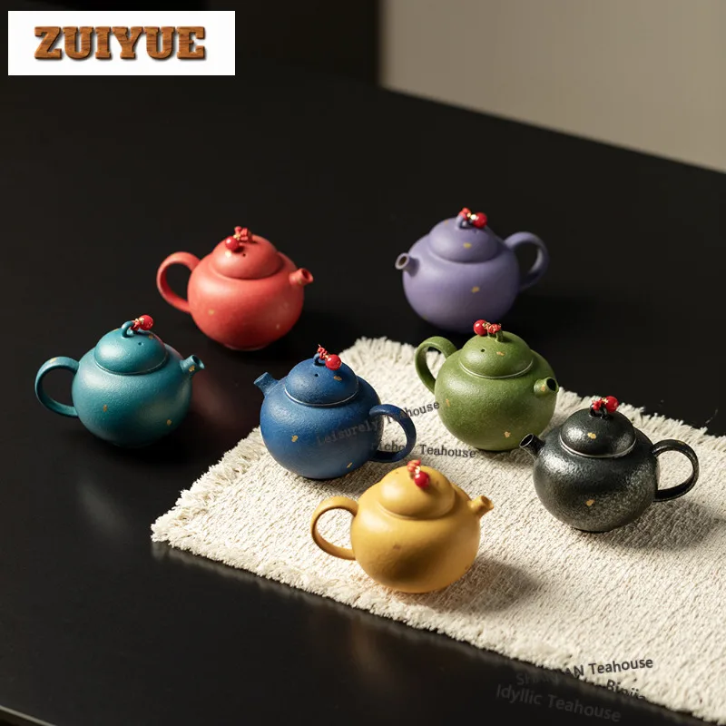 Sprinkle Gold Teapot Vintage Tea Infuser Pot Tea Brewing Kettle With Ball Hole Flower Tea Chinese Tea Set Supplies Decoration
Sprinkle Gold Teapot Vintage Tea Infuser Pot Tea Brewing Kettle With Ball Hole Flower Tea Chinese Tea Set Supplies Decoration