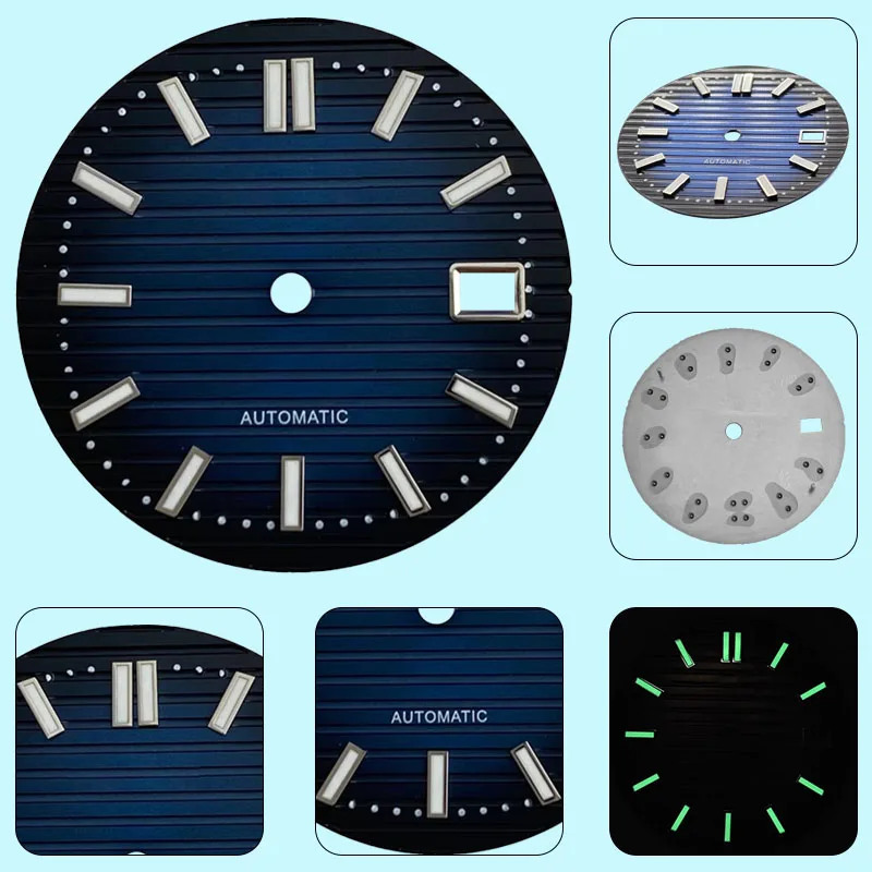30.8mm Green Luminous Single Calendar Frame Dial Replacement Part Suitable For NH35/NH36 Movement Watch Modification Accessories
30.8mm Green Luminous Single Calendar Frame Dial Replacement Part Suitable For NH35/NH36 Movement Watch Modification Accessories