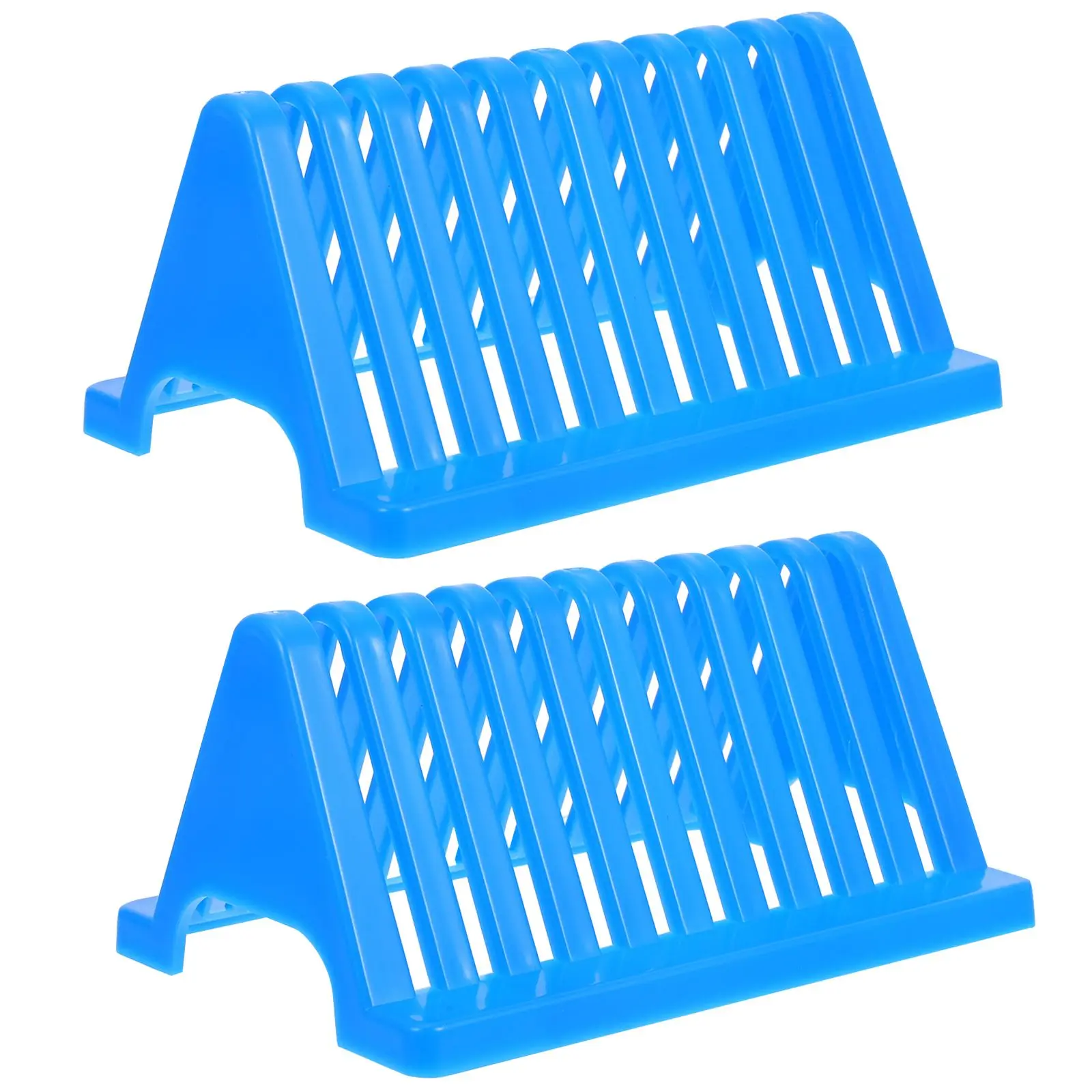 2 Pcs Slide Rack Glass Storage Plate Microscope Holder Lab Drying Racks Plastic
2 Pcs Slide Rack Glass Storage Plate Microscope Holder Lab Drying Racks Plastic