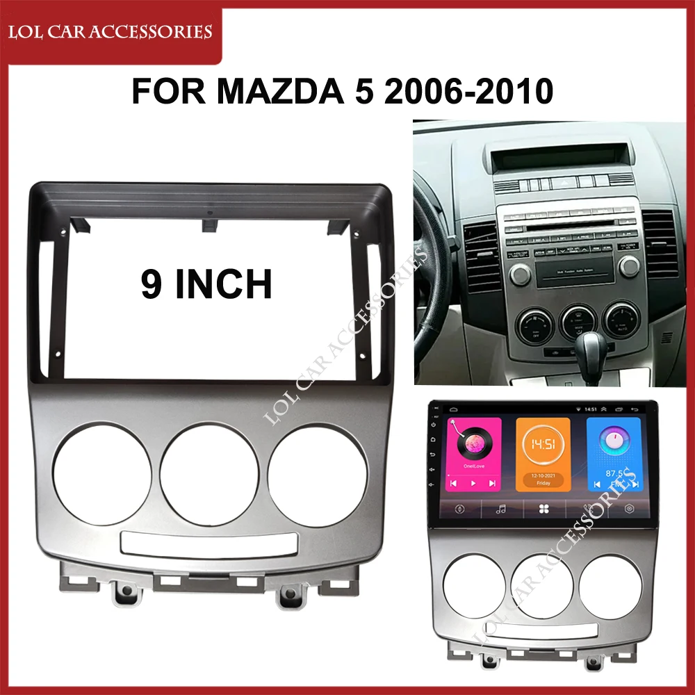 9 Inch For Mazda 5 2006-2010 Car Radio Android Stereo GPS MP5 Player Fascias Casing Frame Trim 2 Din Head Unit Panel Dash Cover
9 Inch For Mazda 5 2006-2010 Car Radio Android Stereo GPS MP5 Player Fascias Casing Frame Trim 2 Din Head Unit Panel Dash Cover