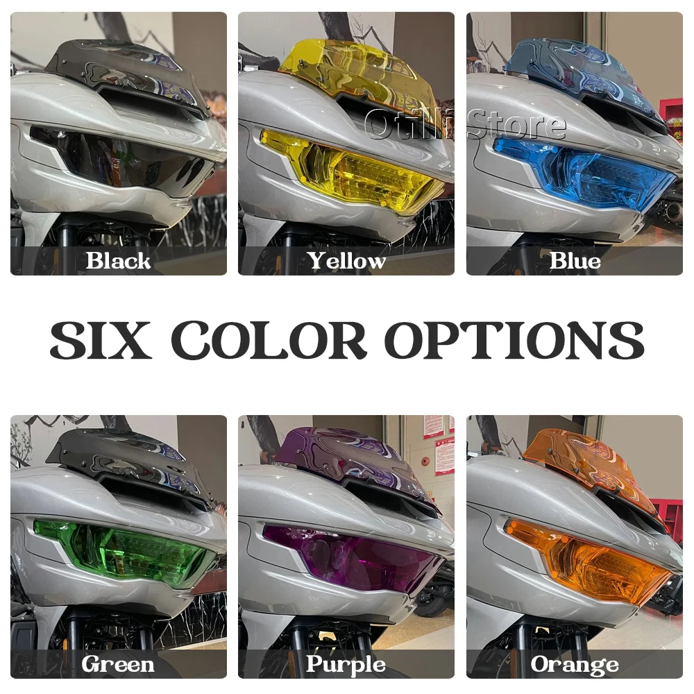 Motorcycle Accessories Headlight Cover Protector Headlamp Guard Fairing For Harley CVO Road Glide ST 23 24 Road Glide FLTRXSE
Motorcycle Accessories Headlight Cover Protector Headlamp Guard Fairing For Harley CVO Road Glide ST 23 24 Road Glide FLTRXSE