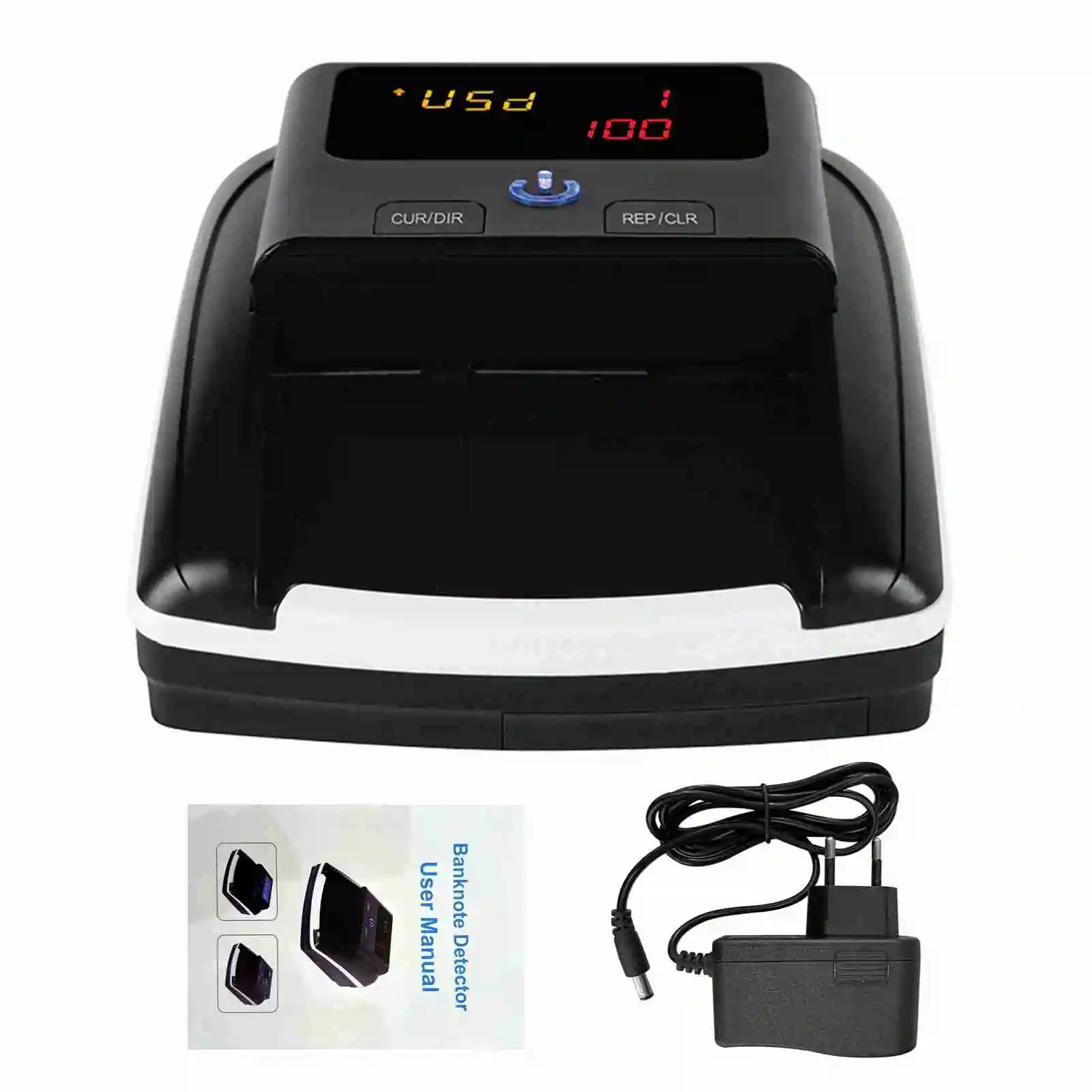 Машинка для подсчета денег с функцией определения подлинности (УФ, МГ, ВМ, ИК) для долларов и евро, счетчик банкнот для продуктовых магазинов
Машинка для подсчета денег с функцией определения подлинности (УФ, МГ, ВМ, ИК) для долларов и евро, счетчик банкнот для продуктовых магазинов