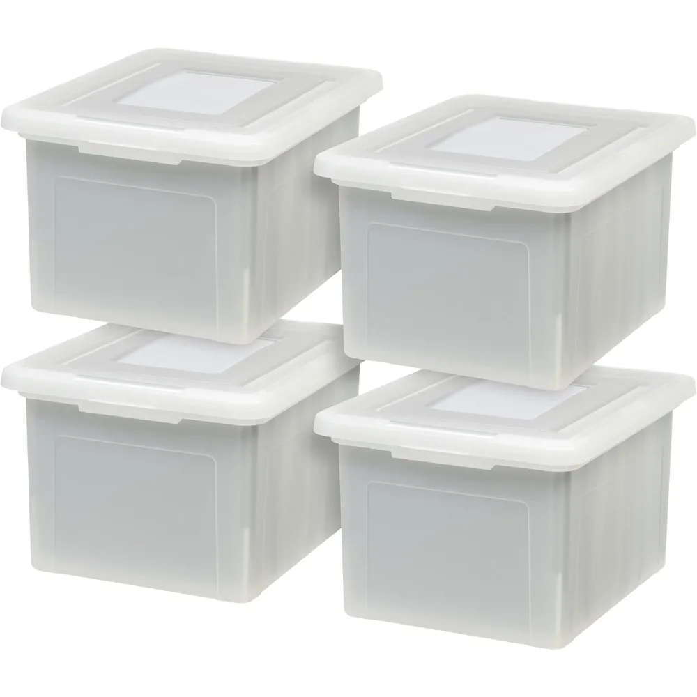 Plastic File Organizer with Lids for Letter/Legal File, Portable Document Box For Moving, Storage Bin with Durable
Plastic File Organizer with Lids for Letter/Legal File, Portable Document Box For Moving, Storage Bin with Durable