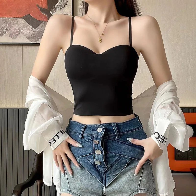 New Ice Silk Underwear Beautifying The Back Triple Cross Sling Integrated Steel Ring Free Underwear Slim Fit and Chest Wrapping
New Ice Silk Underwear Beautifying The Back Triple Cross Sling Integrated Steel Ring Free Underwear Slim Fit and Chest Wrapping