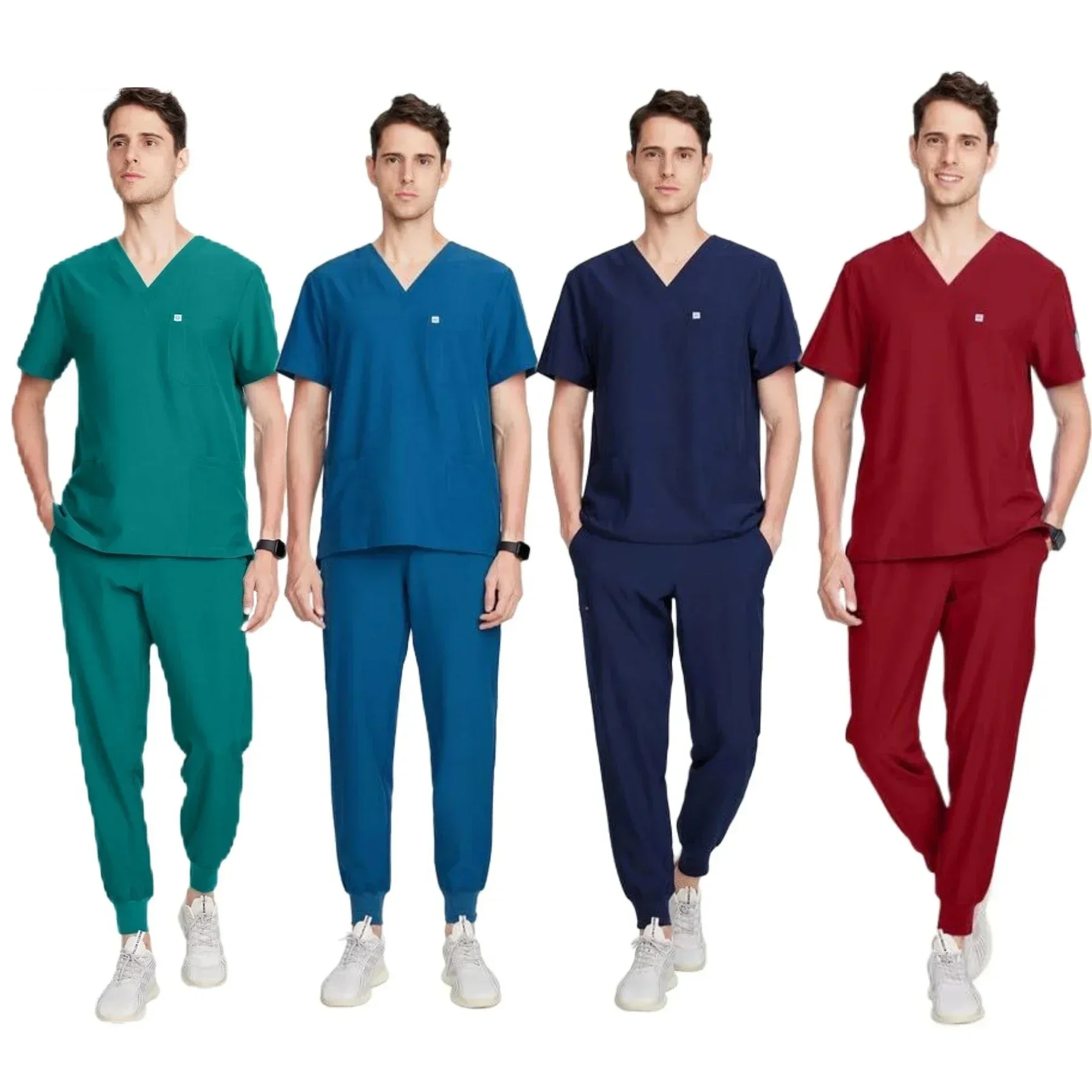 Anti-Wrinkle Premium Fabric Clinical Uniforms Washable Nurse Uniforms Medical Scrubs Sets Surgical Blouse Pockets Straight Pants
Anti-Wrinkle Premium Fabric Clinical Uniforms Washable Nurse Uniforms Medical Scrubs Sets Surgical Blouse Pockets Straight Pants