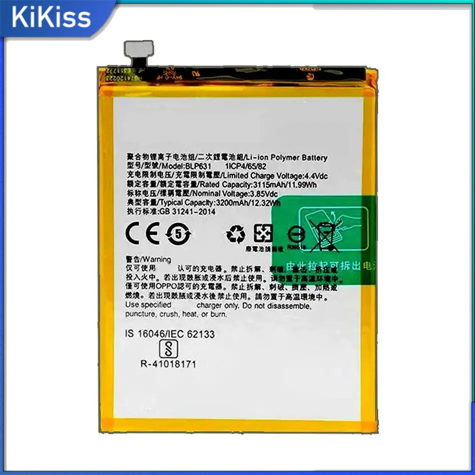 Для Oppo F3 F5 Youth CPH1725 A73 A75 A77 CPH1715 BLP631 3200 мАч надежный источник питания аккумулятор для мобильного телефона
Для Oppo F3 F5 Youth CPH1725 A73 A75 A77 CPH1715 BLP631 3200 мАч надежный источник питания аккумулятор для мобильного телефона