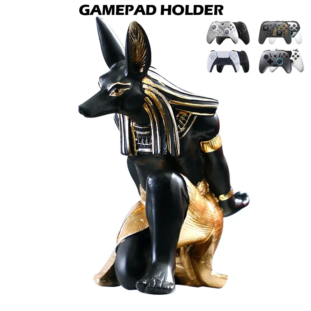 Resin Egypt Anubis God Controller Holder For PS4/PS5/XBOX/Switch Gamepad Mobile Phone Holder Desktop Display Stand
Resin Egypt Anubis God Controller Holder For PS4/PS5/XBOX/Switch Gamepad Mobile Phone Holder Desktop Display Stand