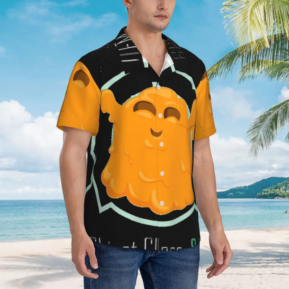 SCP 999 Hawaiian Shirts Fashion Men Short Sleeve Shirt for Summer Beach Men's Button Tops
SCP 999 Hawaiian Shirts Fashion Men Short Sleeve Shirt for Summer Beach Men's Button Tops