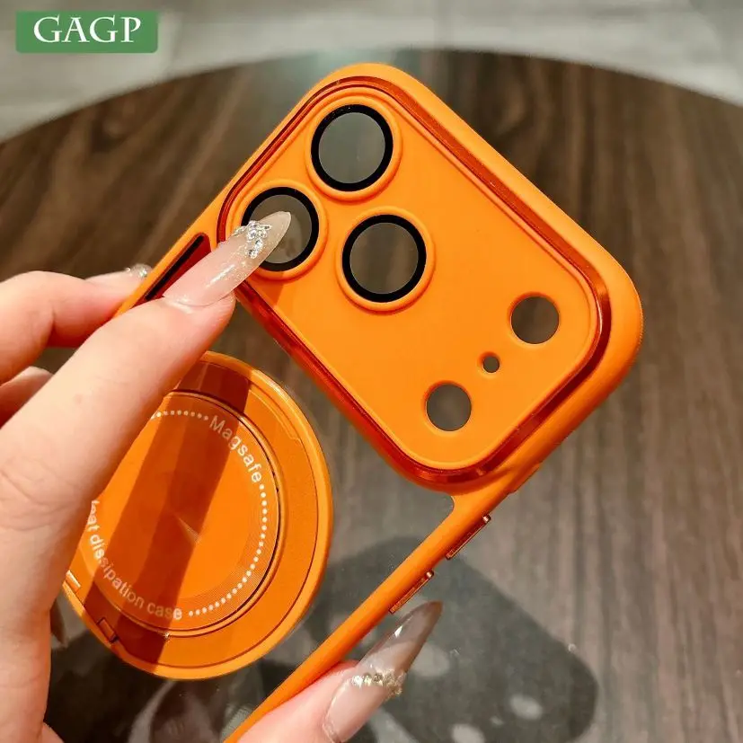 360 ° Роскошный матовый вращающийся кронштейн для телефона, чехол Magsafe для iPhone Air 12, 13, 14, 15, 16, 17 Pro Max, прозрачный противоударный чехол-бампер
360 ° Роскошный матовый вращающийся кронштейн для телефона, чехол Magsafe для iPhone Air 12, 13, 14, 15, 16, 17 Pro Max, прозрачный противоударный чехол-бампер