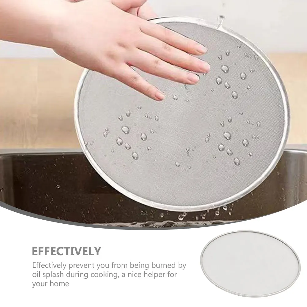 Air Fryer 16cm Greaseproof Net Splash Guard for Frying Lid Splatter Screen Oil Pans Saucepan Kitchen Bar
Air Fryer 16cm Greaseproof Net Splash Guard for Frying Lid Splatter Screen Oil Pans Saucepan Kitchen Bar