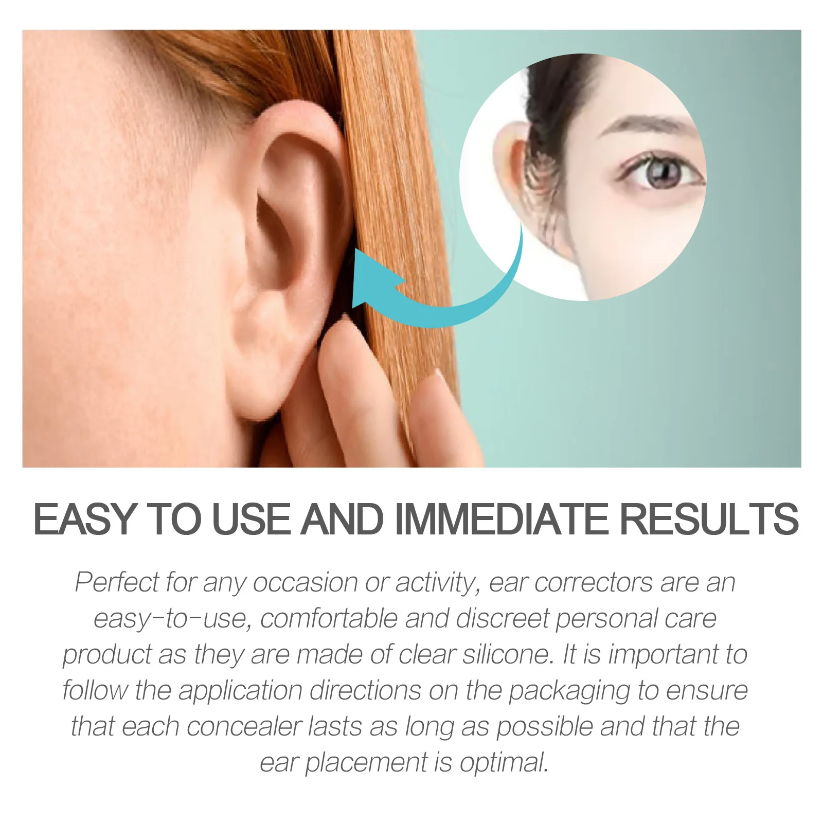 Elf Ear Stickers Ultra-Thin Invisibility Cosmetic Ear Corrector Improve Earlobe Ear Flat V-Face Accentuate Ears Support Patch
Elf Ear Stickers Ultra-Thin Invisibility Cosmetic Ear Corrector Improve Earlobe Ear Flat V-Face Accentuate Ears Support Patch