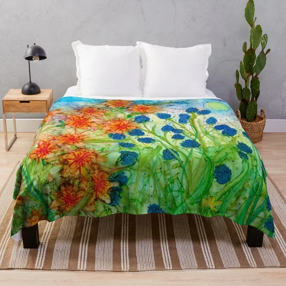 Summer Meadow Throw Blanket Comforter For Sofa Thin Bed Fashionable Picnic Blankets
Summer Meadow Throw Blanket Comforter For Sofa Thin Bed Fashionable Picnic Blankets