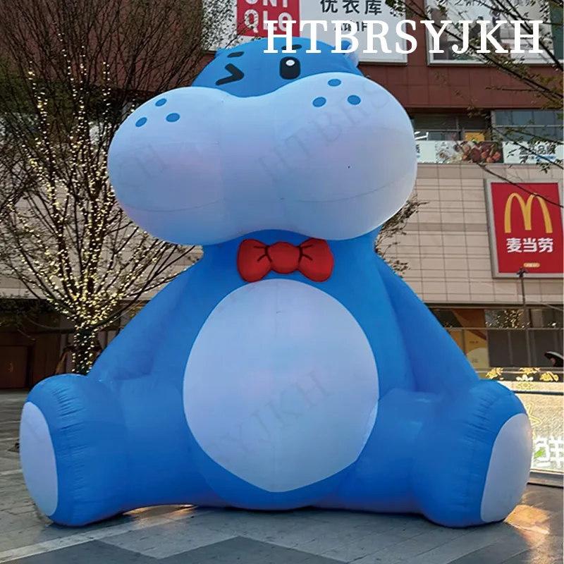 Inflatable cartoon hippo air model animal mascot shopping mall outdoor activities decorative toys
Inflatable cartoon hippo air model animal mascot shopping mall outdoor activities decorative toys
