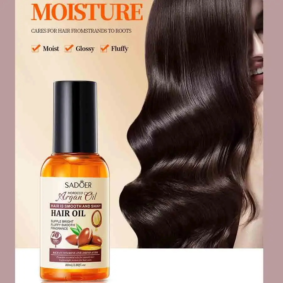 SADOER Moroccan Nut Hair Oil For Stronger Healthier Hair Deep Conditioning Treatment Hair Care Product Natural Hair Treatment
SADOER Moroccan Nut Hair Oil For Stronger Healthier Hair Deep Conditioning Treatment Hair Care Product Natural Hair Treatment